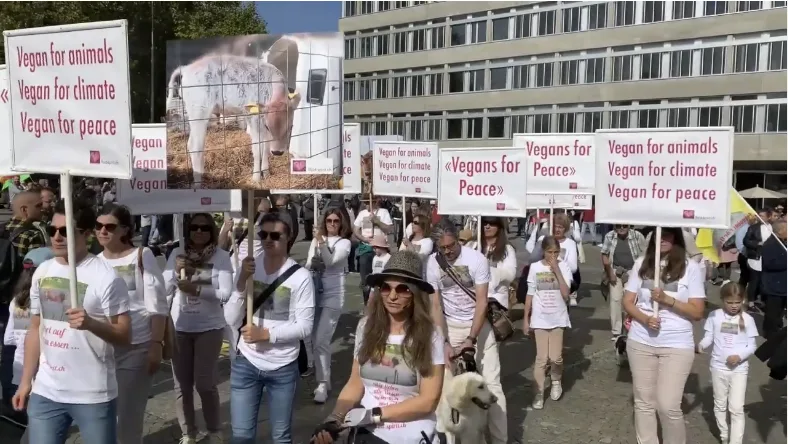 Teilnahme An Der Demo Das Schlachten Beenden Vom 12 Oktob 0