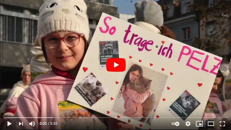 An Der Demo Fuer Eine Pelzfreie Schweiz Vom 16 November 2 0