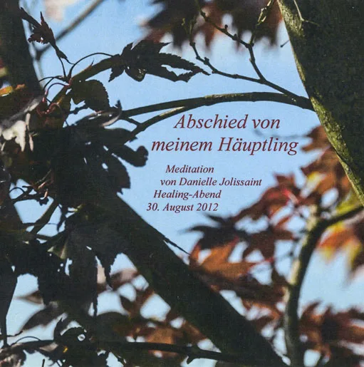 Abschied von meinem Häuptling