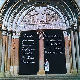 Danielle H. Jolissaints Reise nach Vézelay zur Basilika St. Maria Magdalena