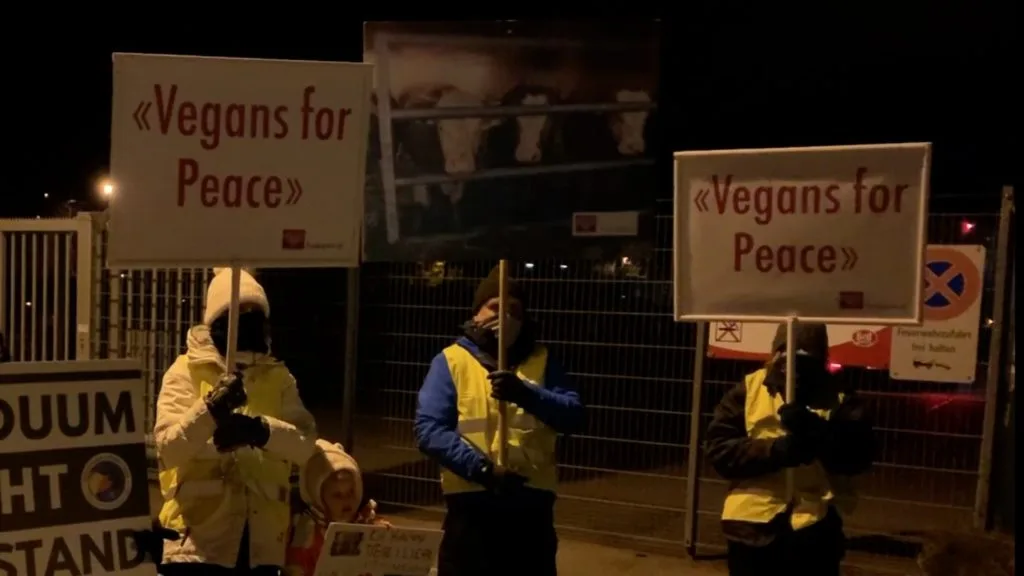 An Der Mahnwache Von Oensingen Animal Save Vom 3 Dezember 0 4
